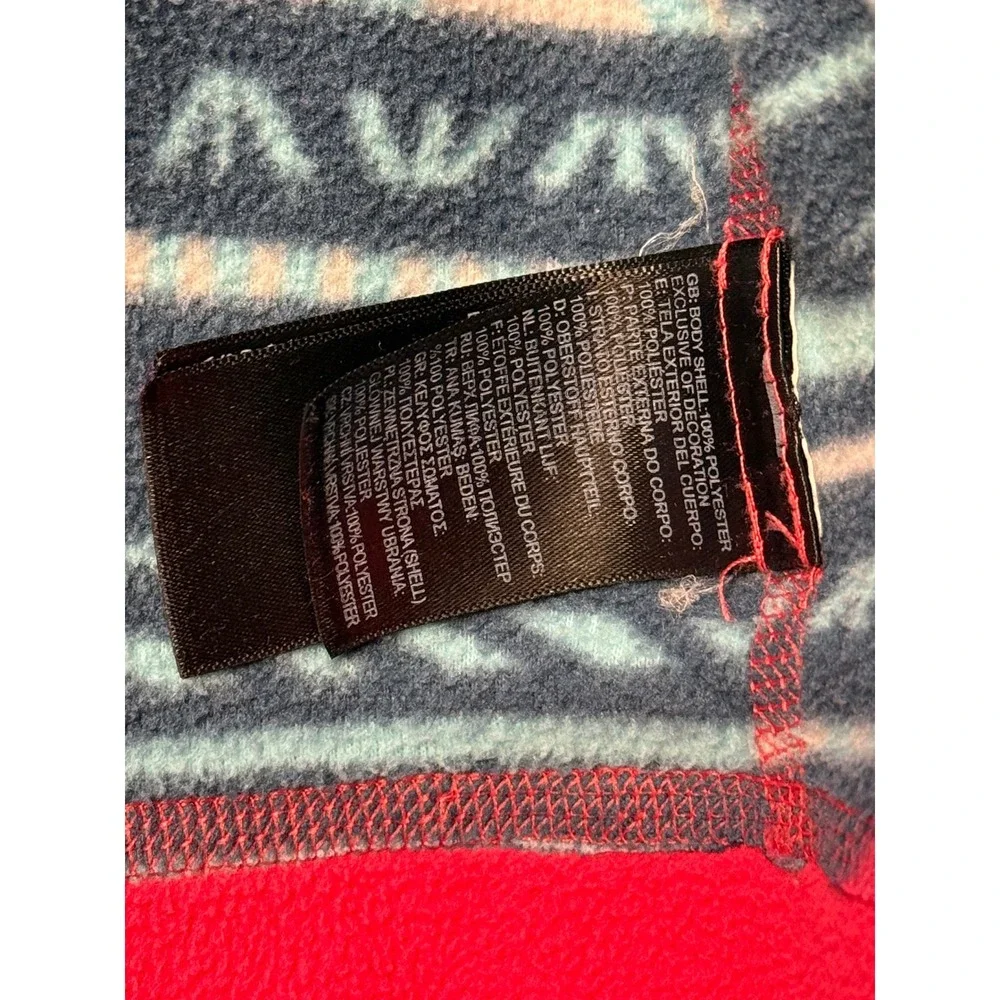 The North Face Toddler Girls‎ Fleece Hoodie Zip Up Jacket 3T Tribal Print Pink